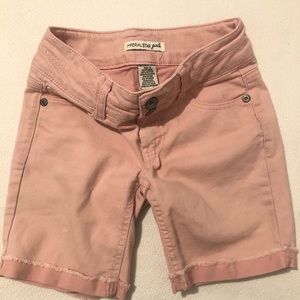 Pink Imperial Star size 8 girls shorts